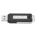 thumbnail image 2 of Grabadora de voz digital USB portátil en forma de disco U AI Smart HD Reducción de ruido Mini grabadora activada por voz para reuniones en inglés neutro, puerto USB único 8 GB, 2 of 8