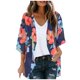 thumbnail image 1 of MKLEKYY Trajes De Baño Mujer Dos Piezas Beach Vacation Style Sun Cover Up | Bohemian Floral Print Chiffon Swimwear Kimono Cardigan For Women, 1 of 6