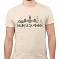 thumbnail image 2 of Skyline Buenos Aires Argentina Shirt Unisex 3X-Large Natural, 2 of 5
