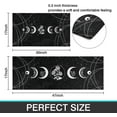 thumbnail image 3 of Goth Kitchen Mat Set of 2, Moon Phase Kitchen Rugs for Floor Halloween Kitchen Mat Gothic Kitchen Decor for Floor, Home, Sink, Bathroom(17"x47"+17"x30"), 3 of 6