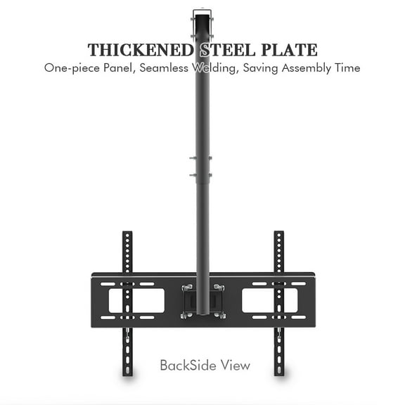 Ceiling Mount TV Wall Bracket Roof Rack Pole Retractable For 32"-70" Flat Screen