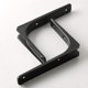 thumbnail image 5 of Soporte de estante negro, soporte en L de Metal resistente para estante, soporte de estante de madera para colgar en la pared, 200mm x 150mm, 4 Uds., 5 of 5