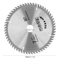 thumbnail image 3 of Lame de Scie Circulaire Premium 180mm avec Design de Dent Alternative pour une Coupe Fluide, Matériau en Carbure de Haute Qualité, Durable et Résistant à la Rouille pour Projets d'Artisanat et de Menuiserie, 3 of 6