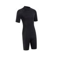 thumbnail image 2 of Traje de baño de buceo libre, mono de cuerpo completo, manga corta, cremallera en la espalda, traje de baño para M, 2 of 9