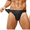 Black, variant on Silk Underwear for Men Plus Size Cool Support Pouch Low Waist Comfortable Sport Solid Briefs Black S