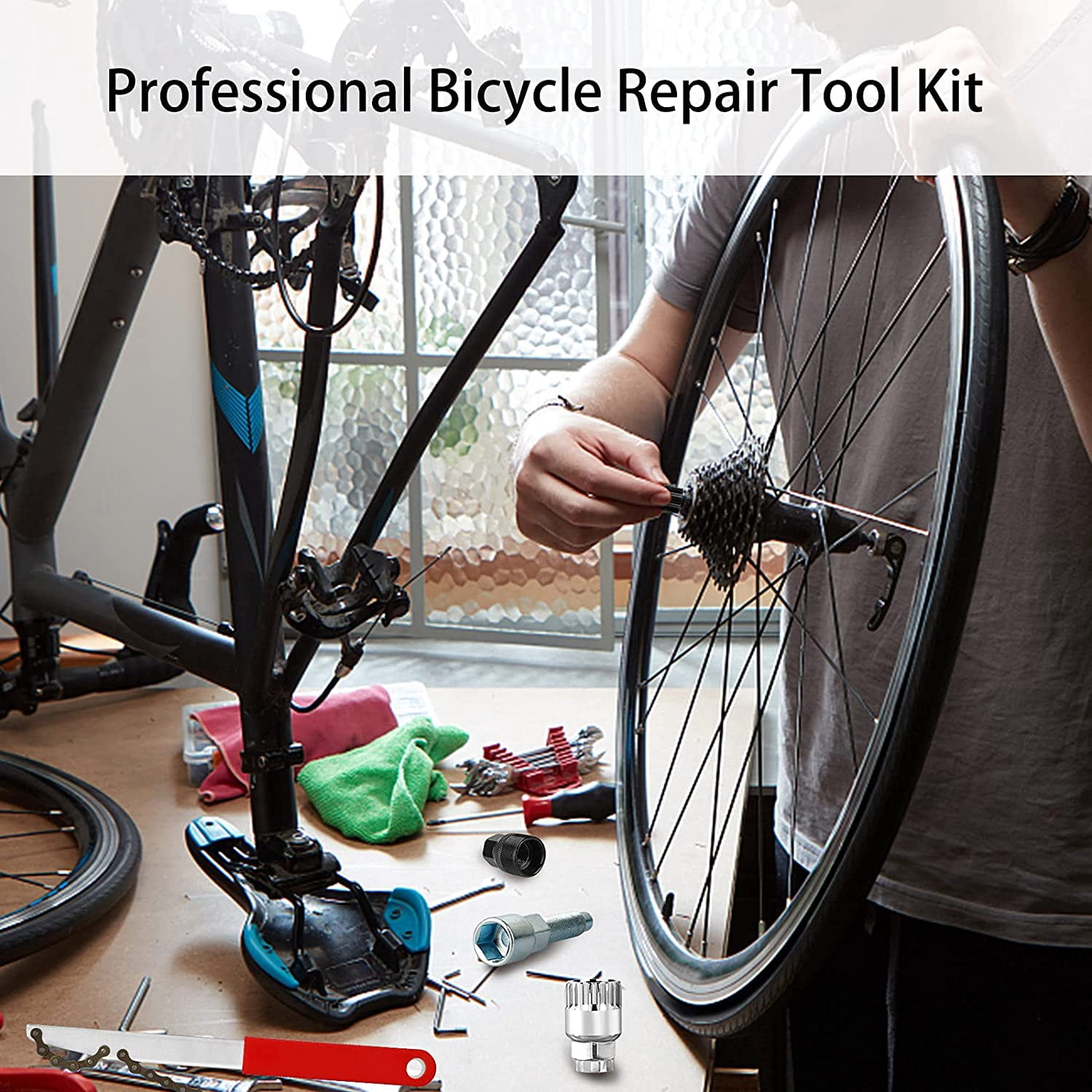 Park SR-18.2 Sprocket Remover/Chain Whip Freehub & Cog Tool