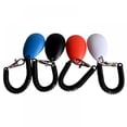 thumbnail image 4 of Dog Training Clicker with Wrist Strap - Pet Training Clicker Set  Pet Ellipse Clicker Training Tool for Dogs  Four Colors, 4 of 9
