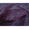 thumbnail image 4 of oneOone Silk Tabby Fabric Swirl Block Print Fabric BTY 42 Inch Wide, 4 of 4