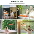 thumbnail image 2 of Naipo Bird Feeders for Outdoors Hanging with Ant Moat, Suction Cup Humming Bird Feeder with 12-Port, Leak-Proof, 14OZ, 2 of 9