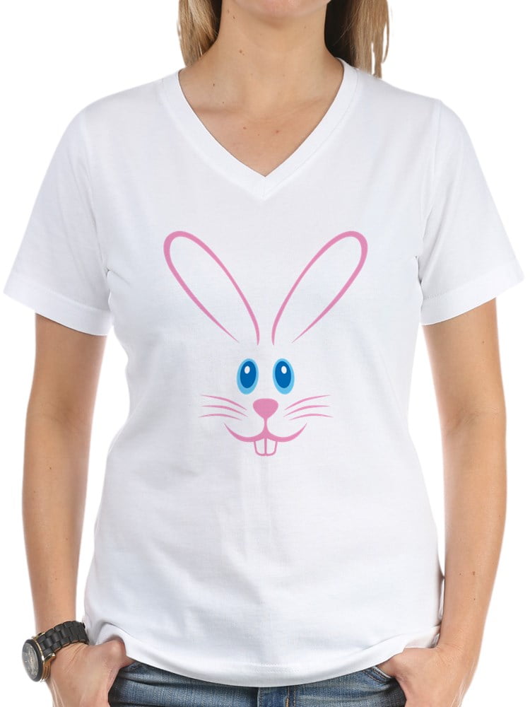 Bunny Face Shirt / Bunny Face Easter Rabbit T Shirt Fashion Cartoon ...