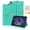 Green, variant on ELEHOLD for Samsung Galaxy Tab A11 2025 8.7-Inch/A9 2023 Leather Case,Embossed Butterfly Pattern Folio Flip Case Card Slots Kickstand Magnetic Clasp Shockproof Case ,Blue