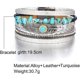 thumbnail image 3 of Pulsera de Leopardo Vevor de Cuero Multicapa con Cierre Magnético para Mujer, 3 of 5