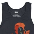 thumbnail image 3 of Marvel Deadpool Men's Sleeveless T-Shirt Sshhh No One Cares Adult Muscle Tee Tank Top, 3 of 3
