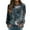 A5-Navy, variant on Cnbwig Womens Hoodies Sweatshirts Pullover Gradient Tie Dye Print Round Neck Sweatshirt Tops Long Sleeve Workout Shirts Blouse Casual Tops Comfy Fall Fashion Outfits Winter A1-Black L