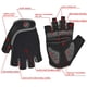 thumbnail image 3 of Guantes de silicona para montar en bicicleta, temporada de otoño e invierno, para hombres y mujeres, medio dedo, gris Sailing Electrónica, 3 of 4