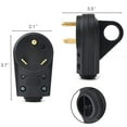 thumbnail image 4 of Wadoy 30 Amp RV Plug Male and Female Plug Set Upgraded with Handle Receptacle Plug Electrical Plug Adapter 55245, 4 of 6