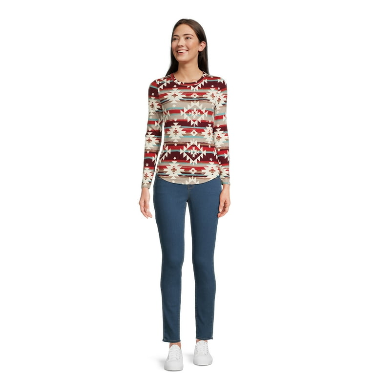 Women's Sweet Seams Cotton Rib Crew – Indera Mills