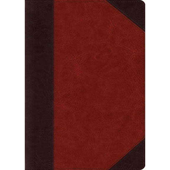 ESV Study Bible, Large Print (Trutone, Brown/Cordovan, Portfolio Design), (Hardcover)