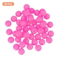 thumbnail image 3 of Uxcell 50 Pack 12mm Silicone Beads, Round Loose Rubber Bead for DIY Rose Red, 3 of 7