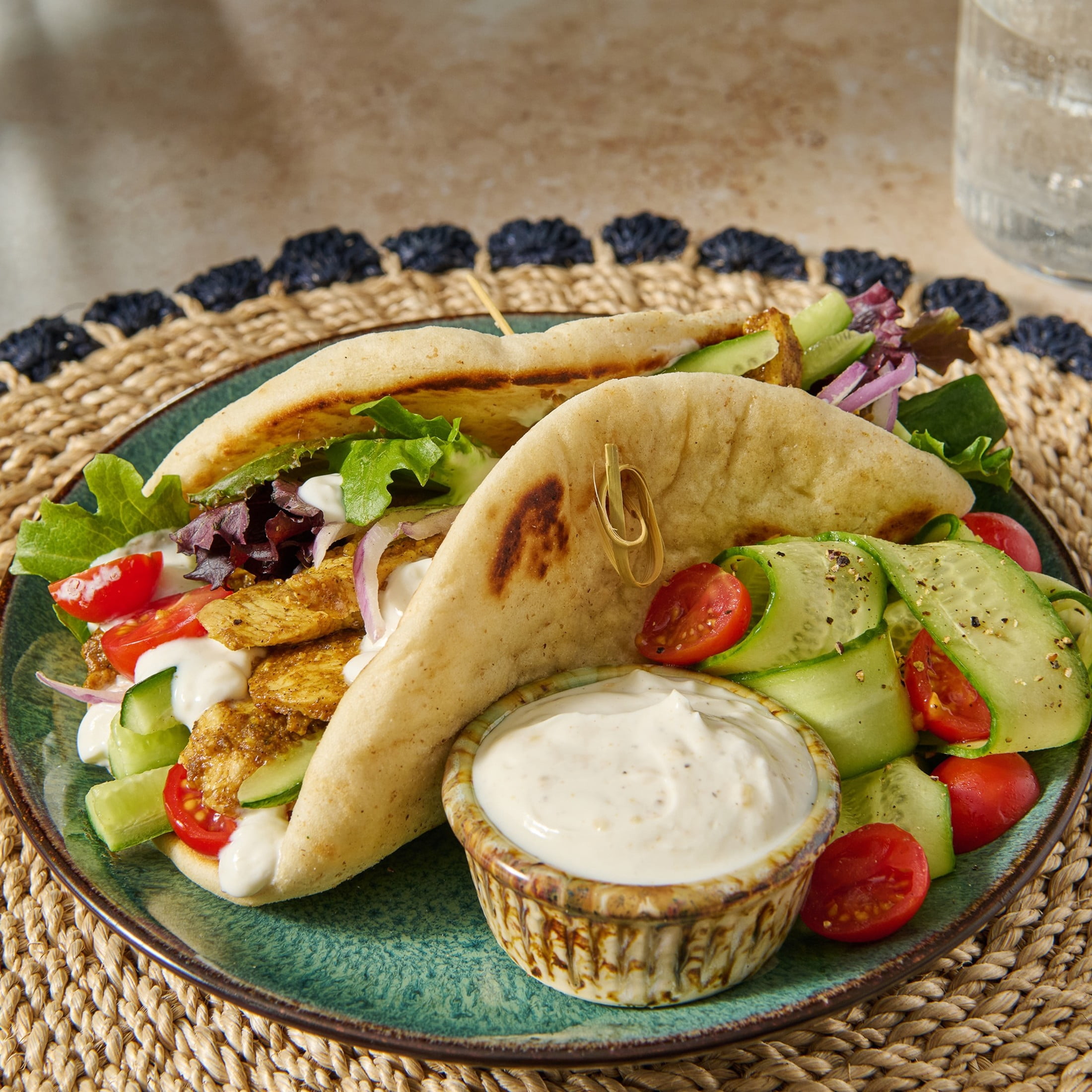 (3 pack) McCormick Shawarma Pita & Garlic Sauce Seasoning & Sauce Duo, 1.37 oz Packet