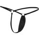 thumbnail image 2 of Zhuge 2 Piezas Tangas Sexy para Mujer, Thong de Encaje Crotchless, Diseño Low Rise, Negro, Talla M, 2 of 4