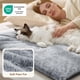 thumbnail image 3 of Cama para mascotas con calefacción automática para perros y gatos, 24 x 18 cm, color gris, 3 of 8