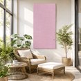 thumbnail image 6 of Canvas Wall Art, Pink Burlap Texture Framed Canvas Prints for Bedroom Dining Room, Farmhouse Vintage Pink Oversized Gallery Wrapped Wall Decor for Home Office, Gifts, 20"x40" Ship Next Day, 6 of 9