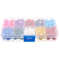 thumbnail image 1 of Volcanic Stone Beads Round Loose Beads for Jewelry Making 180Pcs, 1 of 5
