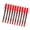 Red, variant on CEORPER 10Pcs Water Resistant Double Tip Permanent Markers For Car Maintenance Label