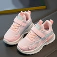 thumbnail image 3 of LEEy-world Toddler Shoes Fashion All Seasons Children Sports Girls Flat Lightweight Mesh Breathable and Comfortable Solid Lace Youth Tennis Shoes,Pink, 3 of 5