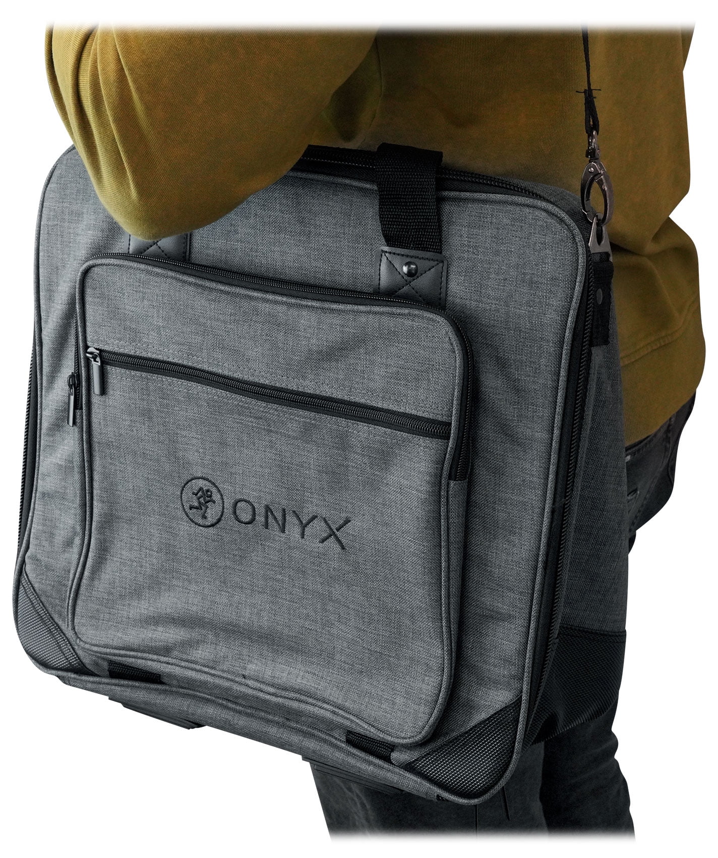 Mackie ONYX12 12-Channel Analog Mixer w/USB/3-Band EQ/Bluetooth+Carry Bag