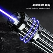 Kepeak High Power Blue Adjustable Beam Laser Pointer Visible Beam 5MW Burn Dot Light