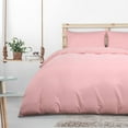 thumbnail image 3 of PiccoCasa 3-Piece Duvet Cover Set with Pompoms Tassel, King Pink, 3 of 6