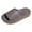 Brown, variant on Slippers for Women Solid Color Thick Sole Cloud Slides Comfy Cushion House Shoes Nonslip Bathroom Shower Shoes Black Size 7.5