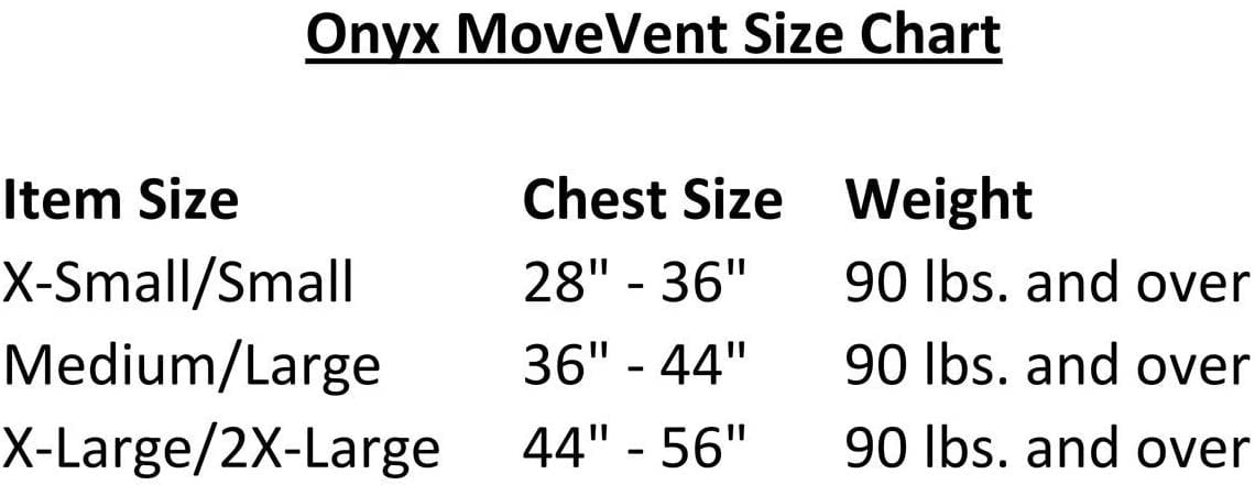 Onyx 122200-300-060-18 MoveVent Dynamic Vest - XL/2XL (44"-56" Chest), Yellow/Gray