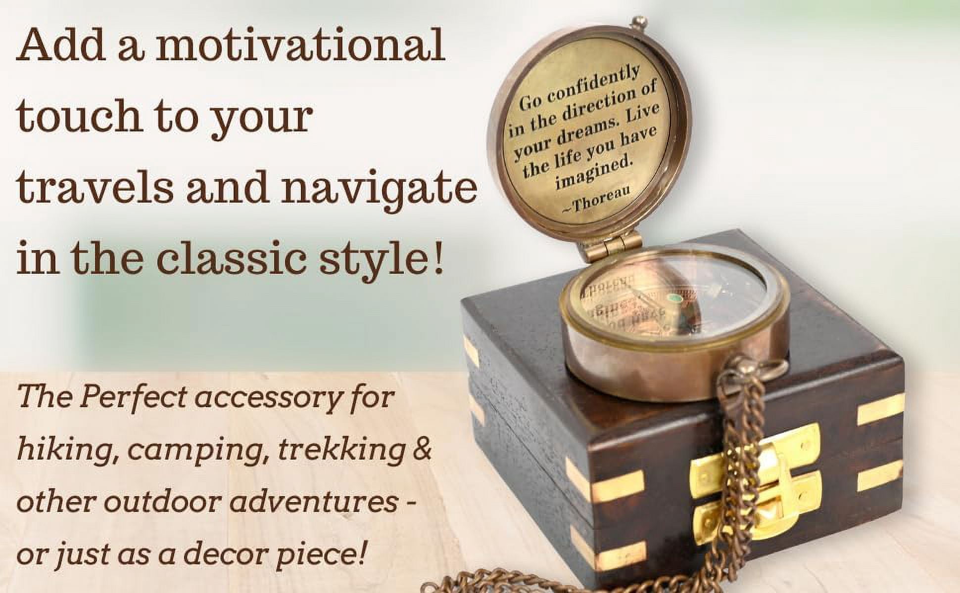 United States Navy Custom Engraved Compass Brass Material Navigational Working Compass Personalized Gift