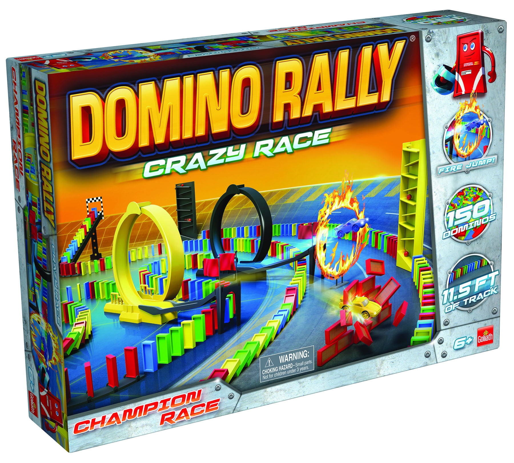test currency Disability Domino Rally Crazy Race — Dominoes for Kids, STEM-based Learning Set -  Walmart.com