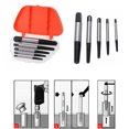 thumbnail image 2 of Kearding Extractor de tornillos de 5 uds., extractores duraderos profesionales, removedor resistente a la corrosión, herramientas de velocidad Tratamientos de ventanas, 2 of 6