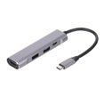 thumbnail image 2 of Concentrador 4-en-1 USB-C USB3.0 USB2.0 Tipo-C a HD Convertidor PD Concentrador USB Irfora Centro, 2 of 6