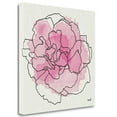 thumbnail image 2 of Tangletown Art, 24 x 24 "Watercolor Floral III " by Moira Hershey, Gallery Wrap, 2 of 2