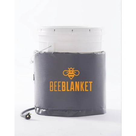 powerblanket bb05 bee blanket 5 gal pail heater, honey/bucket, 120w, 120v