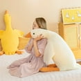 thumbnail image 3 of One Silly Goose Stuffed Animal,31 Inch Soft Goose Doll Plush Toy Hugging Pillow,Cute Duck Stuffed Animal,Goose Stuffed Plush Toys Gifts for Birthday Party Favors Supplies, 3 of 3