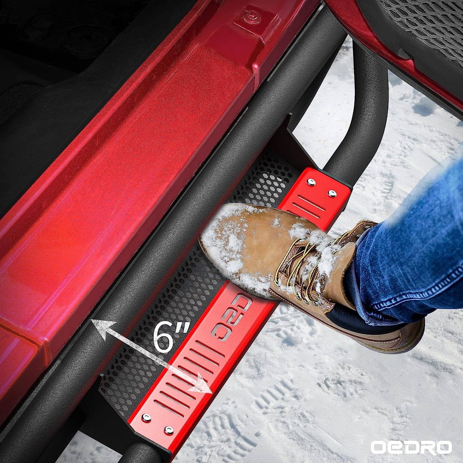 RVNI Running Boards for 2019-2023 2024 Silverado/Sierra 1500 Crew Cab Side Nerf Bar