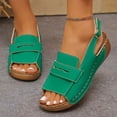 thumbnail image 7 of Willtoo Orthopedic Wedge Sandals for Women 2026 Dressy Footwear with Buckle Ankle Strap Slingback Comfortable Peep Toe Walking Summer Casual Sandals, 7 of 7