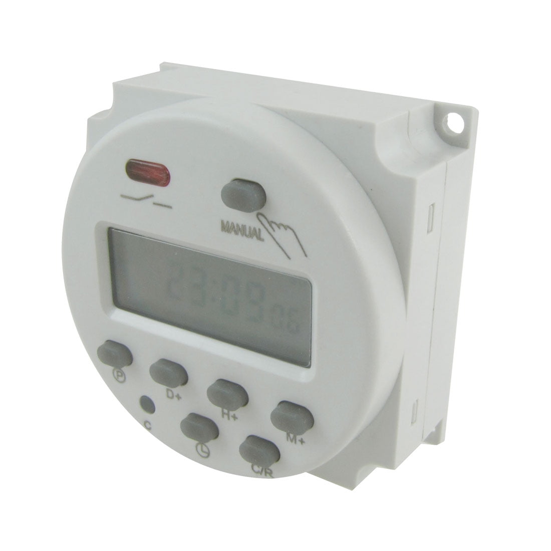 59A4 12 Volt 16 Amp LCD Display Programmable Timer Switch for Light Water Pump