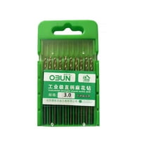 UNTERING Twist Drill Professional M35 Twists Drill Bit Set 3-14mm Diameter Cobalt Speed Steel for Stainless Steel and Metal Drilling