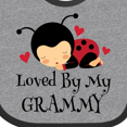 thumbnail image 4 of Inktastic Loved by My Grammy Boys or Girls Baby Bib, 4 of 4