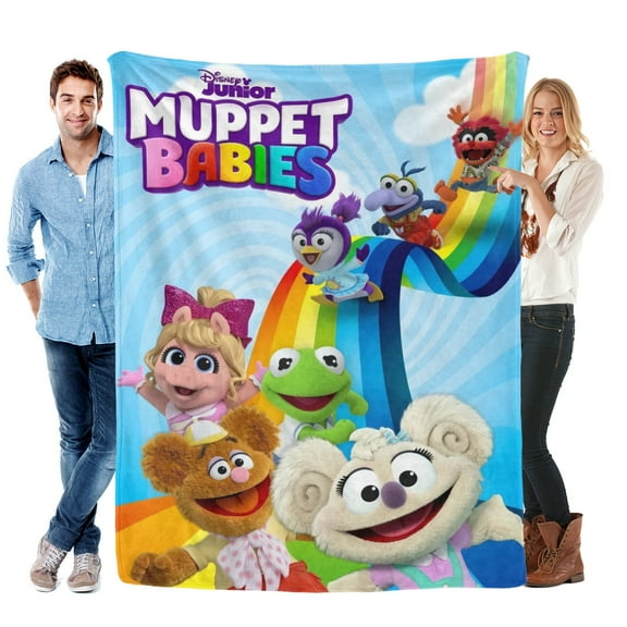 Throw Blanket for The Muppets Bed Couch Soft Warm Flannel Blanket for Kids Girls Boys Gifts Home Decor 30x40 Inch