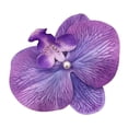 thumbnail image 5 of Skymirror Phalaenopsis Flower Hair Clip Faux Silk Flower Design Hairpin Back Head Hair Claw Lightweight Stylish Accessory, 5 of 8