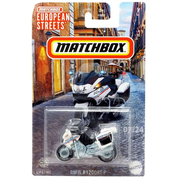 Matchbox European Streets BMW R1200RT-P Diecast Car